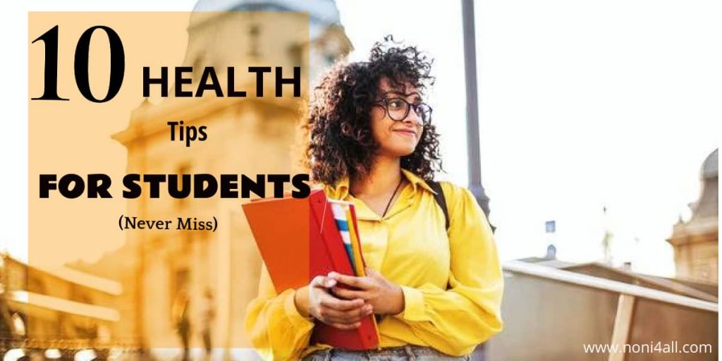 Health tips for students