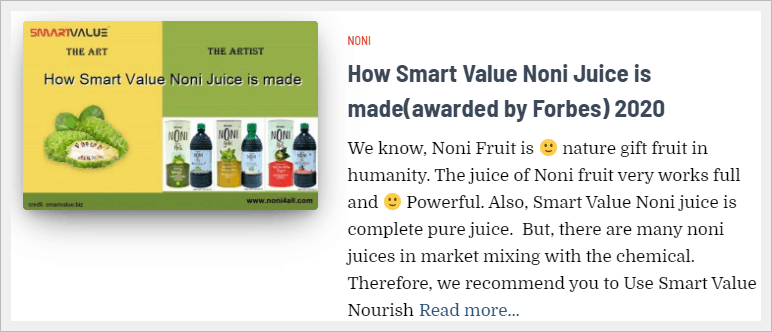 how noni juice made