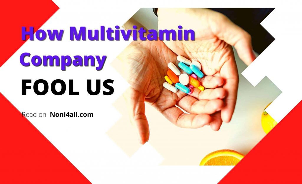 Truth about Multivitamin Industry