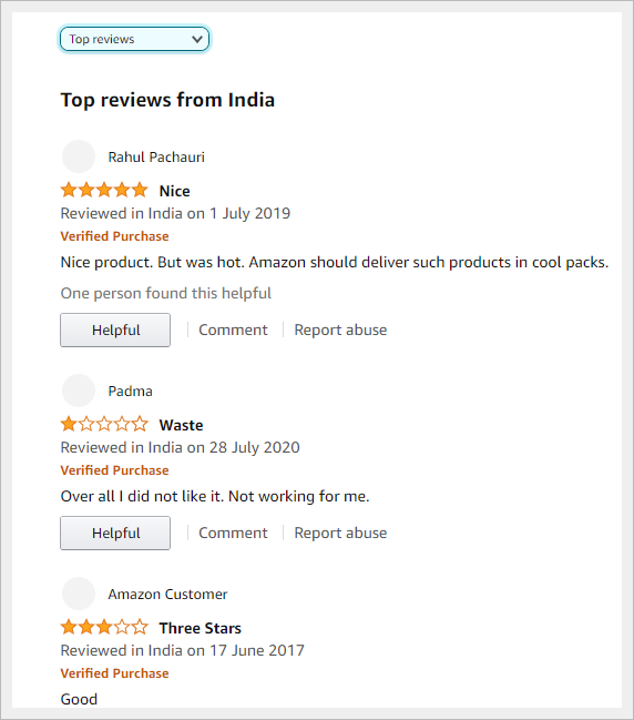 Top reviews of Nutriorg noni from India