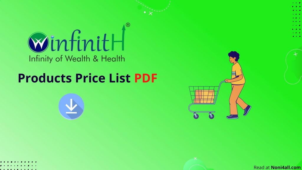 Winfinith Products Price List PDF
