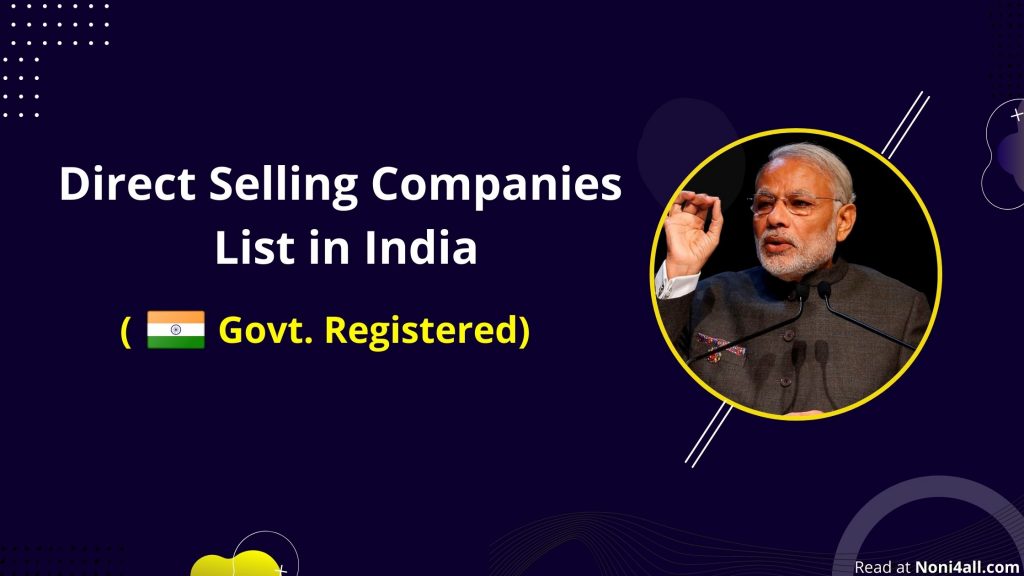 direct selling company list in india