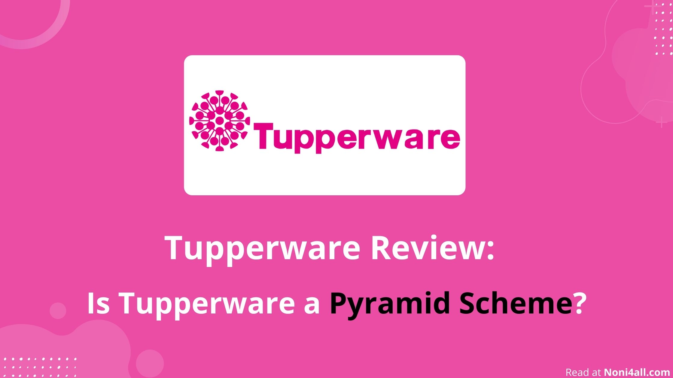 Tupperware India: Company Profile, Business Plan PDF