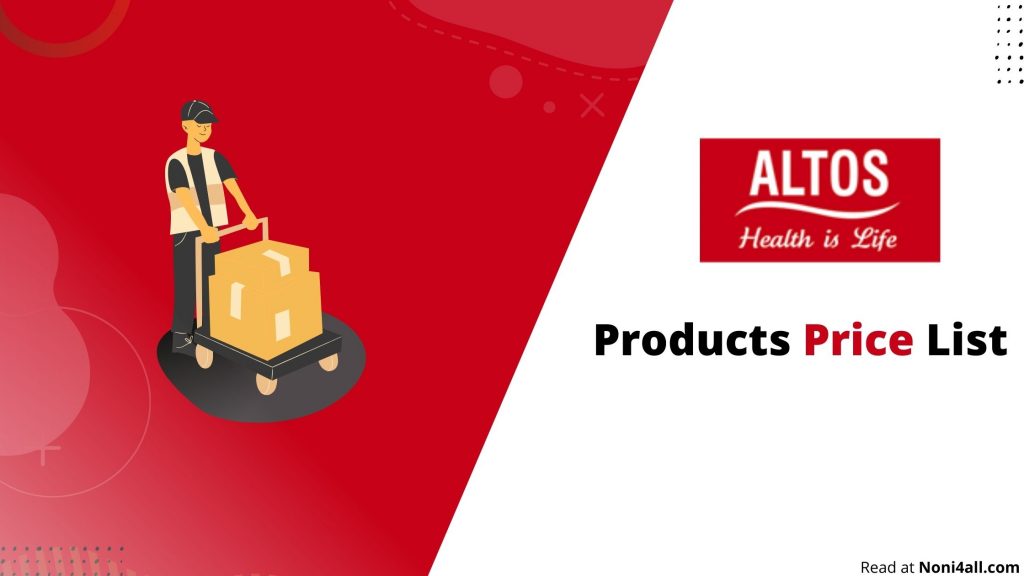 Altos Product Price List