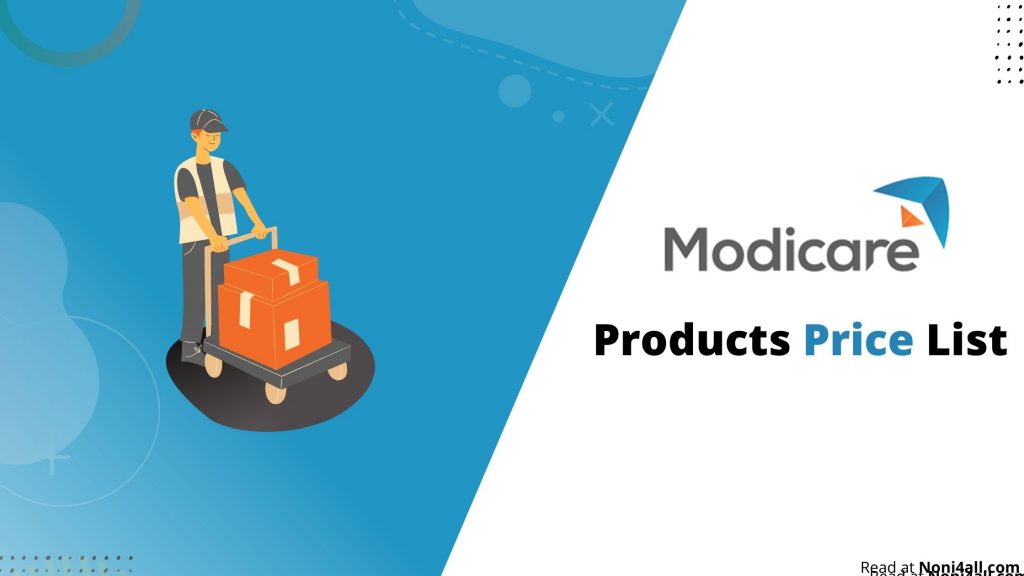 Modicare Products Price List