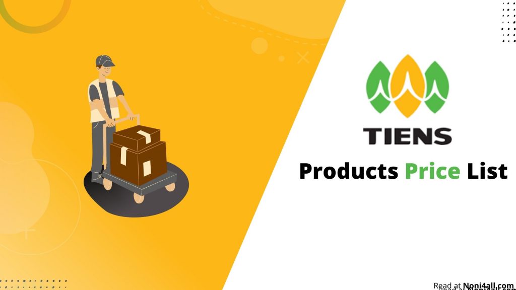 Tiens Products Price List