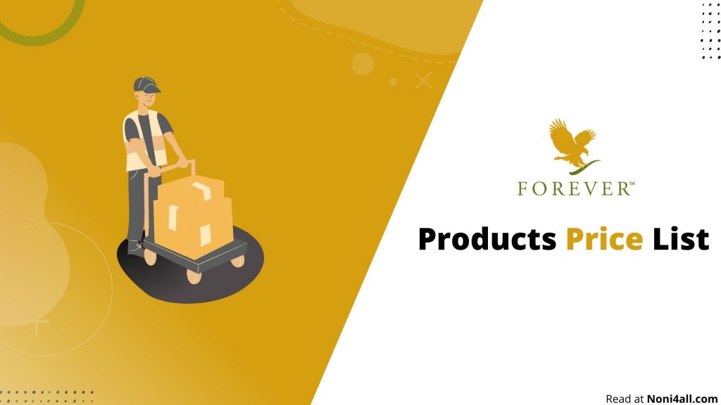 Forever Living Products Price list