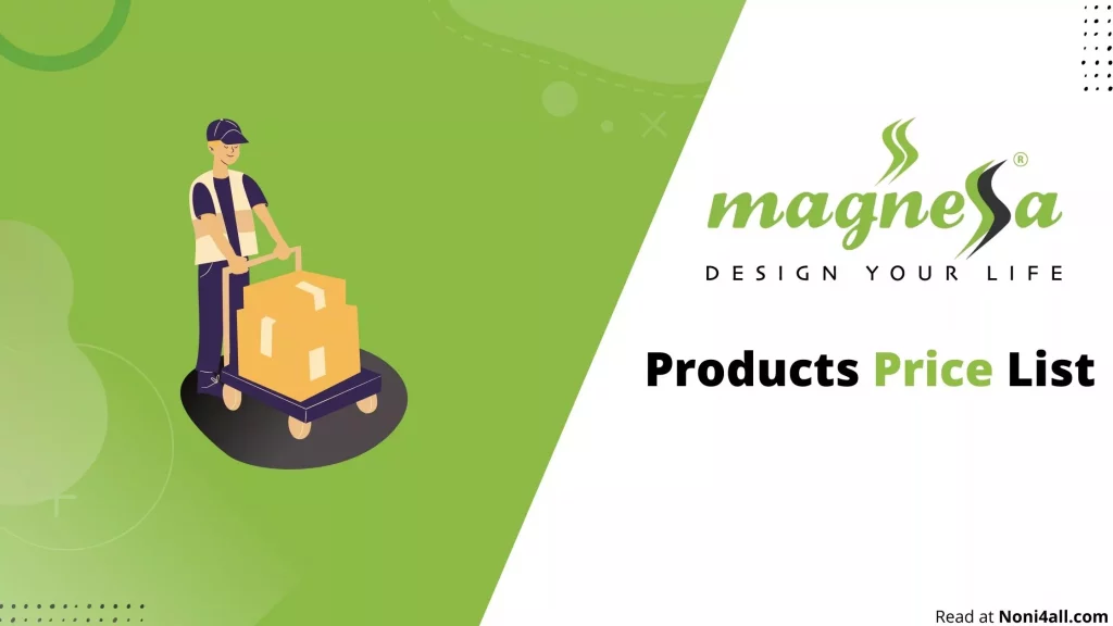 magnessa products price list