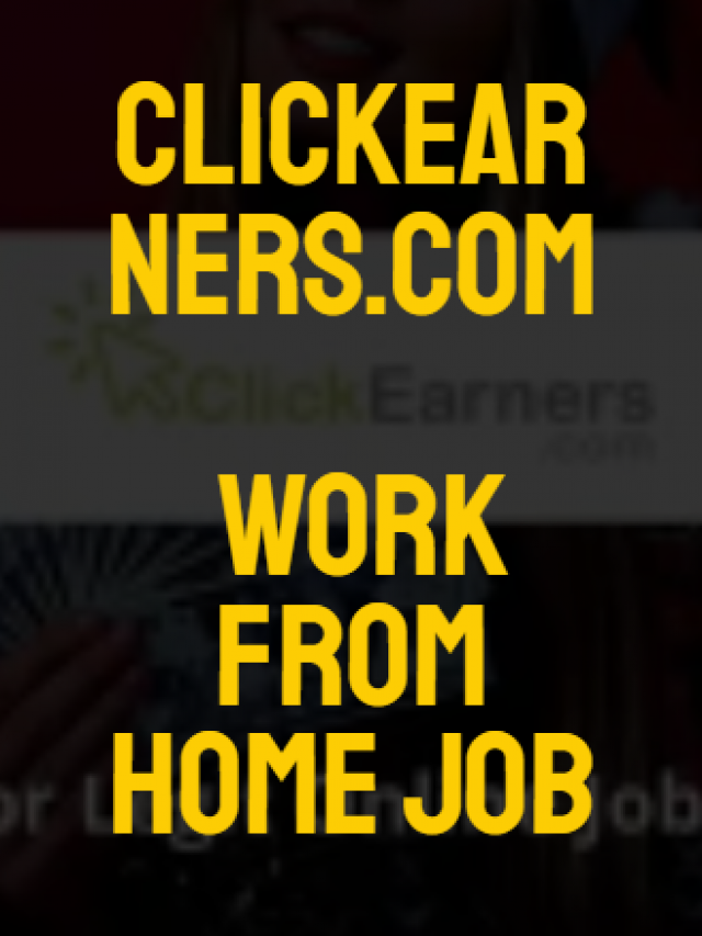 ClickEarners Job