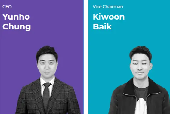 مدیر عامل Young Choung و VC Kiwoon Ok..webp